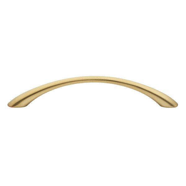 Gliderite Hardware 5 in. Center to Center Satin Gold Arched Cabinet Pull - 2022-SG, 5PK 2022-SG-5